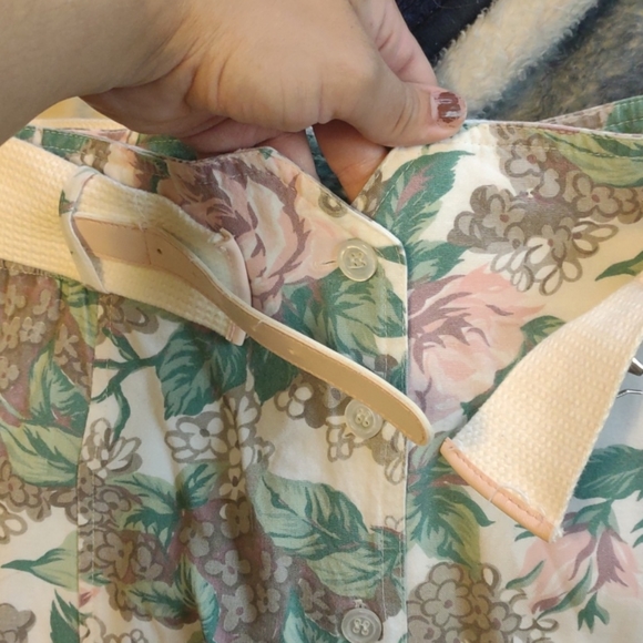 80s Midi Floral Skirt - Picture 5 of 6